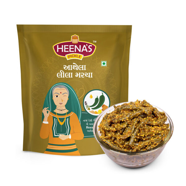 Aachari Hari Mirch Pickle - Heena's Pickle