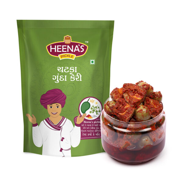 Chataka Gunda Keri Pickle - Heena's Pickle