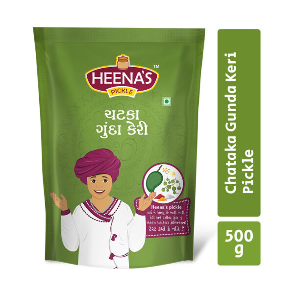 Chataka Gunda Keri Pickle - Heena's Pickle